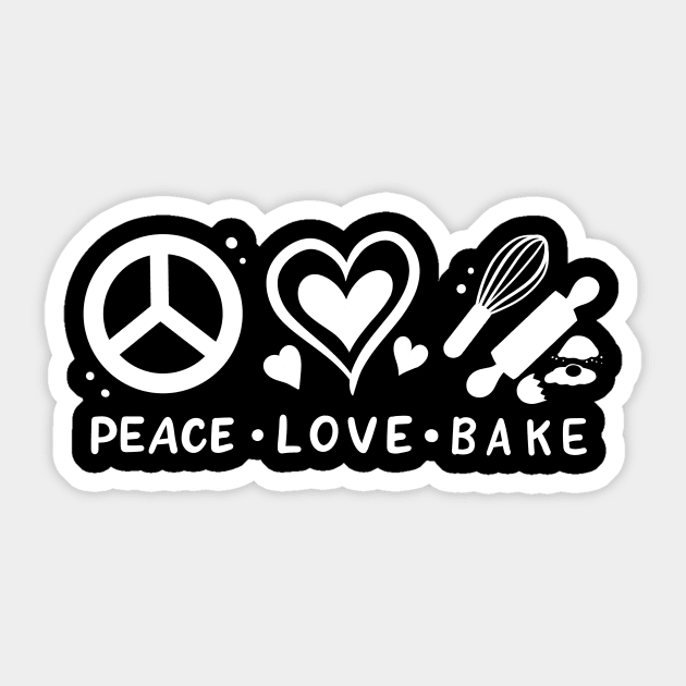 Baking Baker Sticker by KAWAIITEE